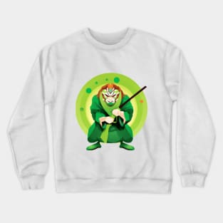 Samurai tiger Crewneck Sweatshirt